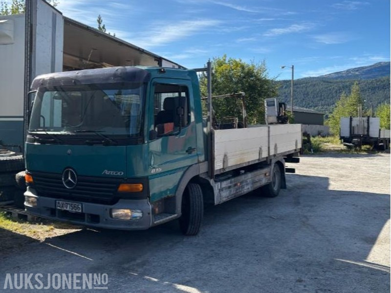 1998 Mercedes-Benz Atego 815/36 - Bortu kravas automašīna/ Platforma: foto 1 1998 Mercedes-Benz Atego 815/36 - Bortu kravas automašīna/ Platforma: foto 1