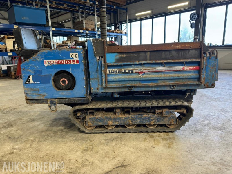 1998 Takeuchi TC960D3S beltedumper - Bezceļu pašizgāzējs: foto 2 1998 Takeuchi TC960D3S beltedumper - Bezceļu pašizgāzējs: foto 2