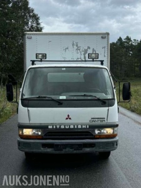 1999 Mitsubishi Fuso Canter C1 Skapbil med løftelem - Kravas automašīna ar slēgto virsbūvi: foto 2 1999 Mitsubishi Fuso Canter C1 Skapbil med løftelem - Kravas automašīna ar slēgto virsbūvi: foto 2