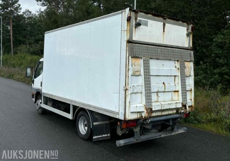 1999 Mitsubishi Fuso Canter C1 Skapbil med løftelem - Kravas automašīna ar slēgto virsbūvi: foto 4 1999 Mitsubishi Fuso Canter C1 Skapbil med løftelem - Kravas automašīna ar slēgto virsbūvi: foto 4