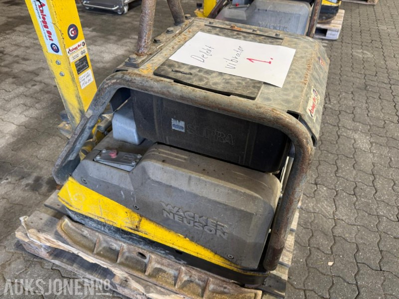 2 stk Wacker Neuson DPU Vibroplate 490 kg - Veltnis: foto 2 2 stk Wacker Neuson DPU Vibroplate 490 kg - Veltnis: foto 2