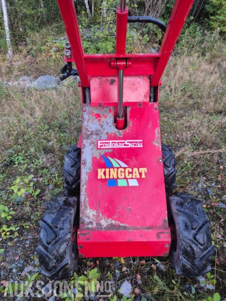 2000 Kingcat KC500 med skuffe - Honda GD411 dieselmotor - Tredjefunksjon - Traktors: foto 3 2000 Kingcat KC500 med skuffe - Honda GD411 dieselmotor - Tredjefunksjon - Traktors: foto 3