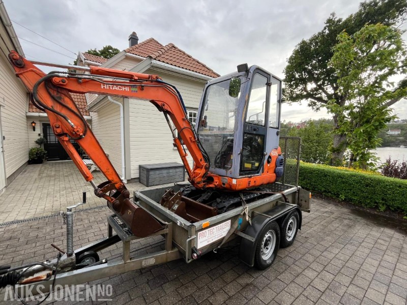 2000 Minigraver - Hitachi EX15 - Mini-ekskavators: foto 1 2000 Minigraver - Hitachi EX15 - Mini-ekskavators: foto 1