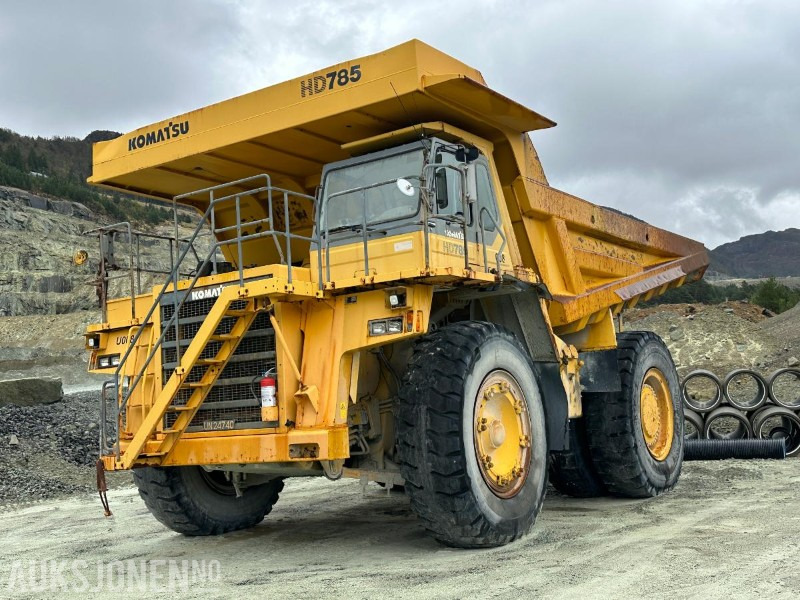 2001 Komatsu HD 785-5 Tipptruck - 91 tonns lastekapasitet - Registrert med sorte skilter - - Bezceļu pašizgāzējs: foto 1 2001 Komatsu HD 785-5 Tipptruck - 91 tonns lastekapasitet - Registrert med sorte skilter - - Bezceļu pašizgāzējs: foto 1