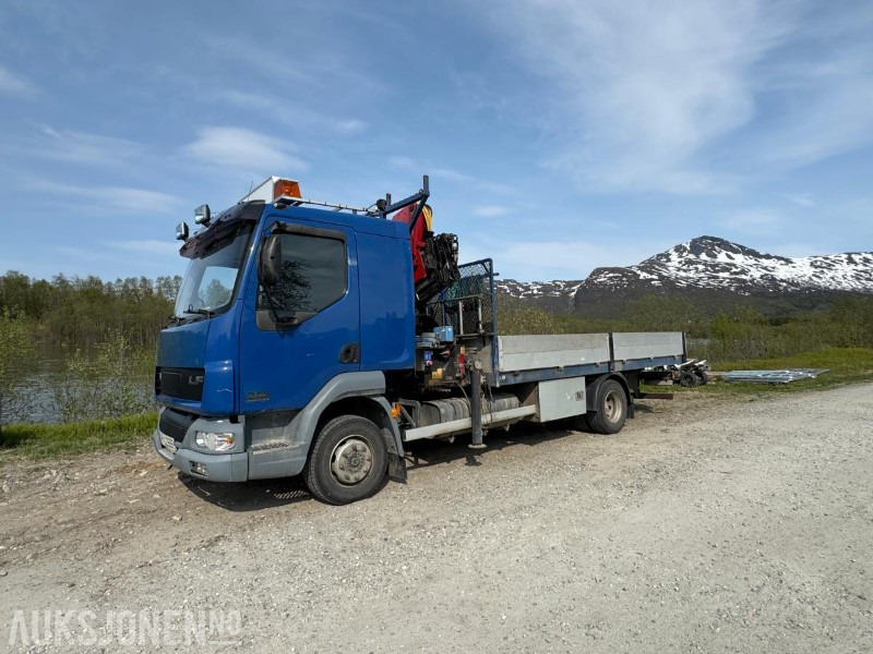 2002 DAF LF 45.220 E12 Kranbil - HMF 913 - S+V Hjul - 202879KM - Kravas auto ar manipulatoru: foto 1 2002 DAF LF 45.220 E12 Kranbil - HMF 913 - S+V Hjul - 202879KM - Kravas auto ar manipulatoru: foto 1