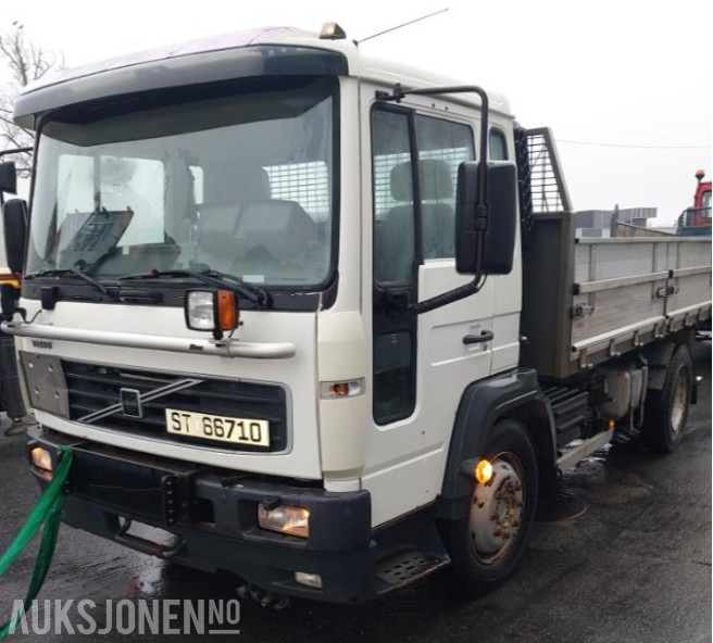 2002 Volvo FL 4x2 Tippbil Retarder, Hydraulikk, Brøyteplate - Kravas automašīna pašizgāzējs: foto 1 2002 Volvo FL 4x2 Tippbil Retarder, Hydraulikk, Brøyteplate - Kravas automašīna pašizgāzējs: foto 1