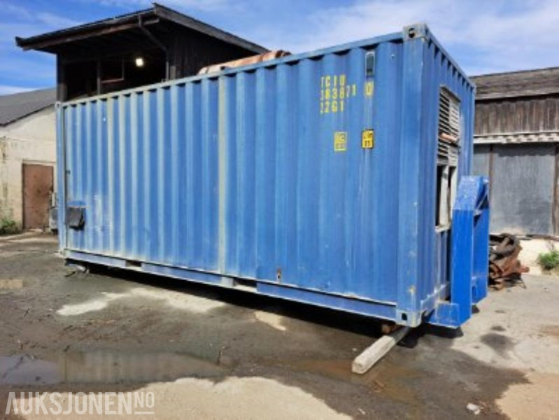 2003 Stamford 500 kVA aggregat i container på krokramme - Celtniecības maisītājs: foto 5 2003 Stamford 500 kVA aggregat i container på krokramme - Celtniecības maisītājs: foto 5