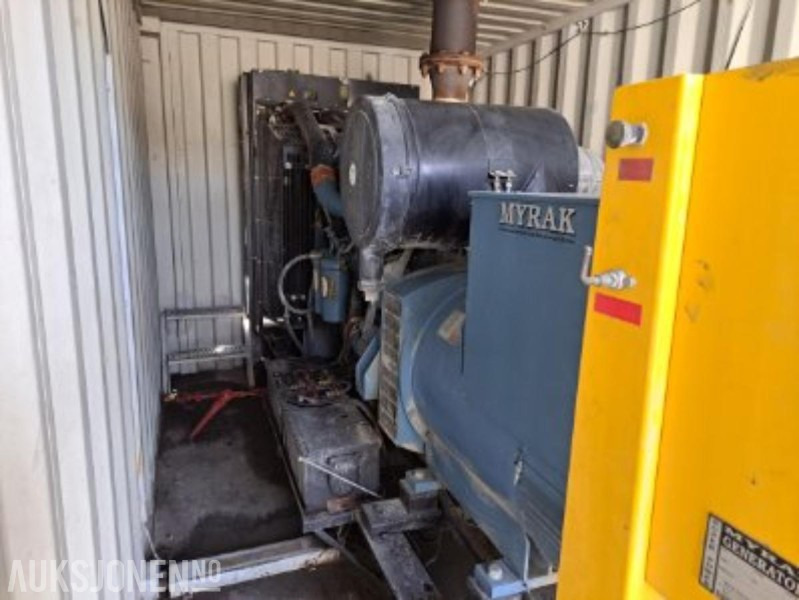 2003 Stamford 500 kVA aggregat i container på krokramme - Celtniecības maisītājs: foto 2 2003 Stamford 500 kVA aggregat i container på krokramme - Celtniecības maisītājs: foto 2