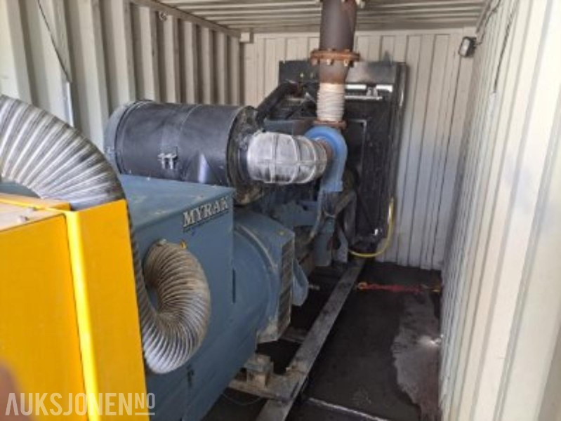 2003 Stamford 500 kVA aggregat i container på krokramme - Celtniecības maisītājs: foto 1 2003 Stamford 500 kVA aggregat i container på krokramme - Celtniecības maisītājs: foto 1