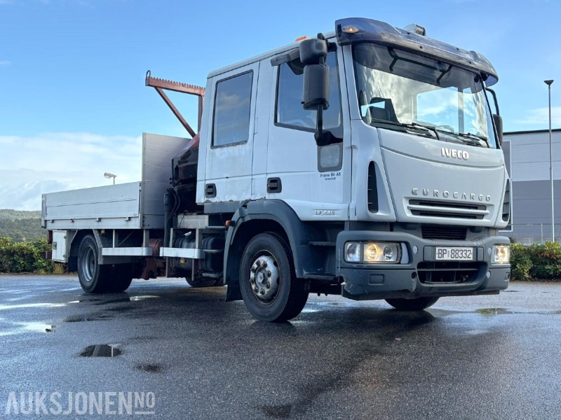 2004 Iveco 120E24 EUROCARGO kranbil - registrert for 5 sitteplasser - Kravas auto ar manipulatoru: foto 2 2004 Iveco 120E24 EUROCARGO kranbil - registrert for 5 sitteplasser - Kravas auto ar manipulatoru: foto 2