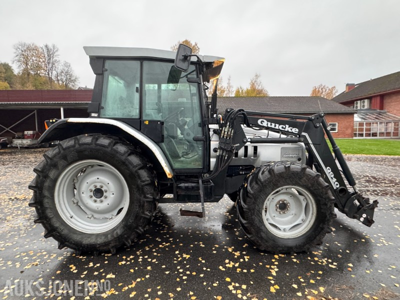 2004 Lamborghini R4.95 Traktor med frontlaster - Traktors: foto 5 2004 Lamborghini R4.95 Traktor med frontlaster - Traktors: foto 5