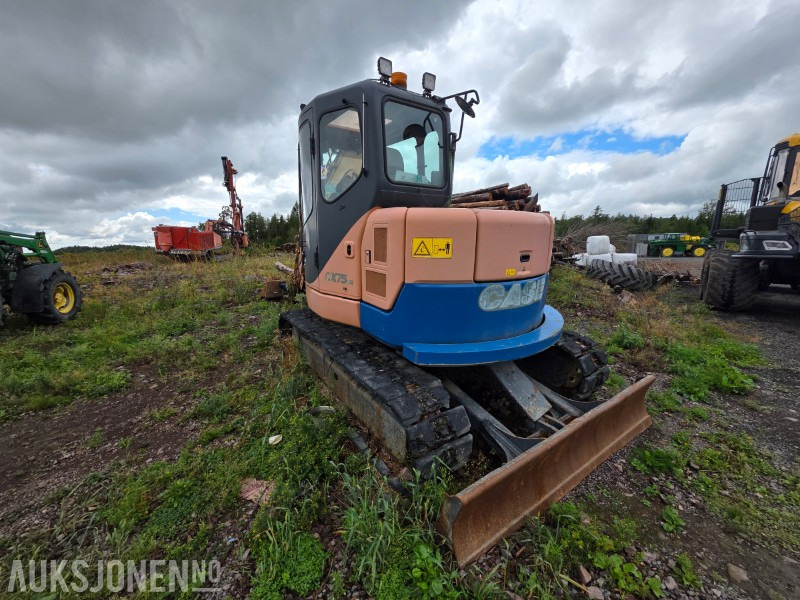 2005 Case CX75R Beltegraver med SMS Pusseskuff - 3815 arbeidstimer - Ekskavators: foto 4 2005 Case CX75R Beltegraver med SMS Pusseskuff - 3815 arbeidstimer - Ekskavators: foto 4
