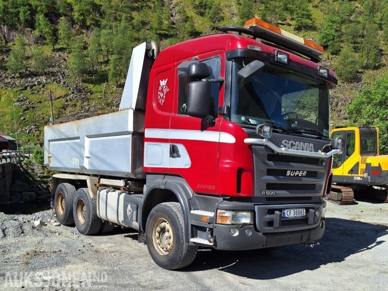 2006 Scania R500 brøyterigget tippbil - tandem - Kravas automašīna pašizgāzējs: foto 2 2006 Scania R500 brøyterigget tippbil - tandem - Kravas automašīna pašizgāzējs: foto 2