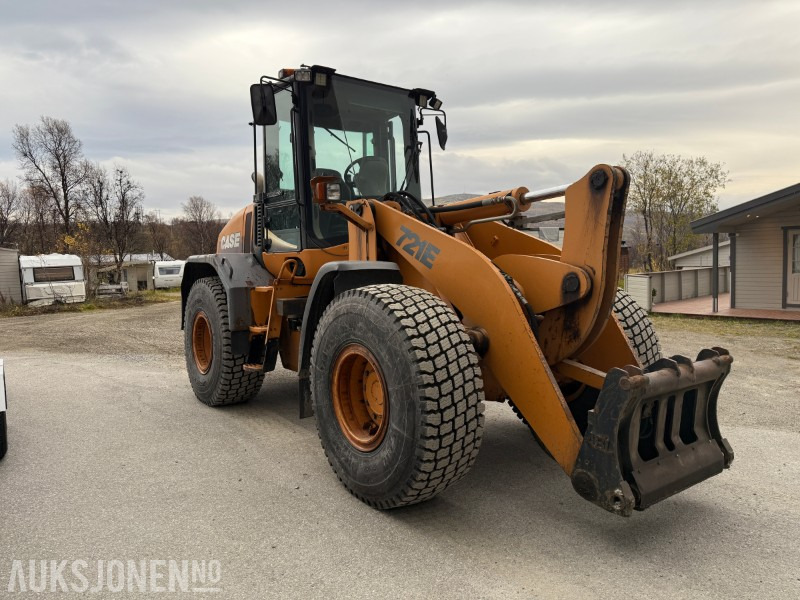 2007 Case 721E - 10 000t - 14900kg - Sentralsmøring - Sertifisert - Riteņu iekrāvējs: foto 3 2007 Case 721E - 10 000t - 14900kg - Sentralsmøring - Sertifisert - Riteņu iekrāvējs: foto 3