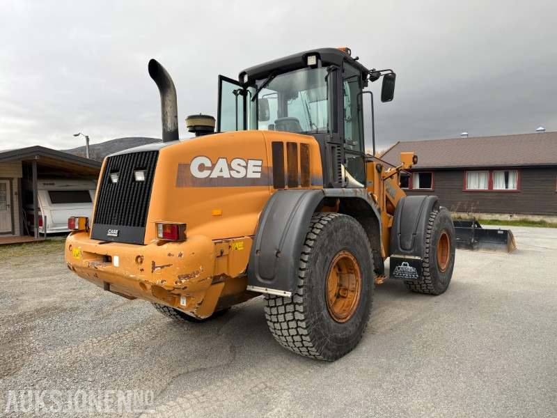 2007 Case 721E - 10 000t - 14900kg - Sentralsmøring - Sertifisert - Riteņu iekrāvējs: foto 4 2007 Case 721E - 10 000t - 14900kg - Sentralsmøring - Sertifisert - Riteņu iekrāvējs: foto 4