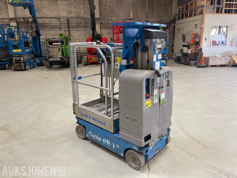 2007 Genie GR-12 Sakselift Mastelift - Pacēlājs: foto 4 2007 Genie GR-12 Sakselift Mastelift - Pacēlājs: foto 4