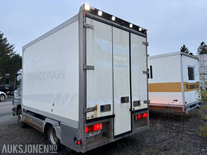 2007 Mercedes-Benz Servicebil Med Palfinger kran og Diesel generator. - Kravas automašīna ar slēgto virsbūvi: foto 5 2007 Mercedes-Benz Servicebil Med Palfinger kran og Diesel generator. - Kravas automašīna ar slēgto virsbūvi: foto 5