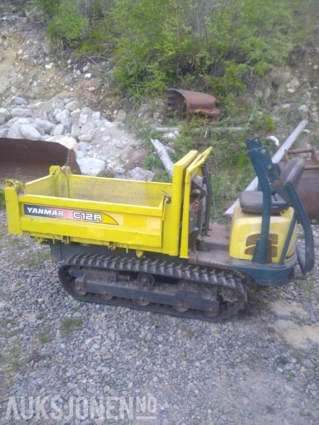 2007 Yanmar C12r beltedumper med treveis tipp - Bezceļu pašizgāzējs: foto 1 2007 Yanmar C12r beltedumper med treveis tipp - Bezceļu pašizgāzējs: foto 1