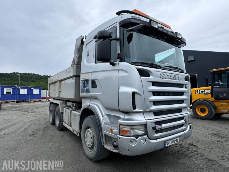 2008 Scania R-serie 560 Tippbil - 6x4 - Istrail påbygg - Navreduksjon - Akseltrykkfordeler - EU godkjent - Kravas automašīna pašizgāzējs: foto 3 2008 Scania R-serie 560 Tippbil - 6x4 - Istrail påbygg - Navreduksjon - Akseltrykkfordeler - EU godkjent - Kravas automašīna pašizgāzējs: foto 3
