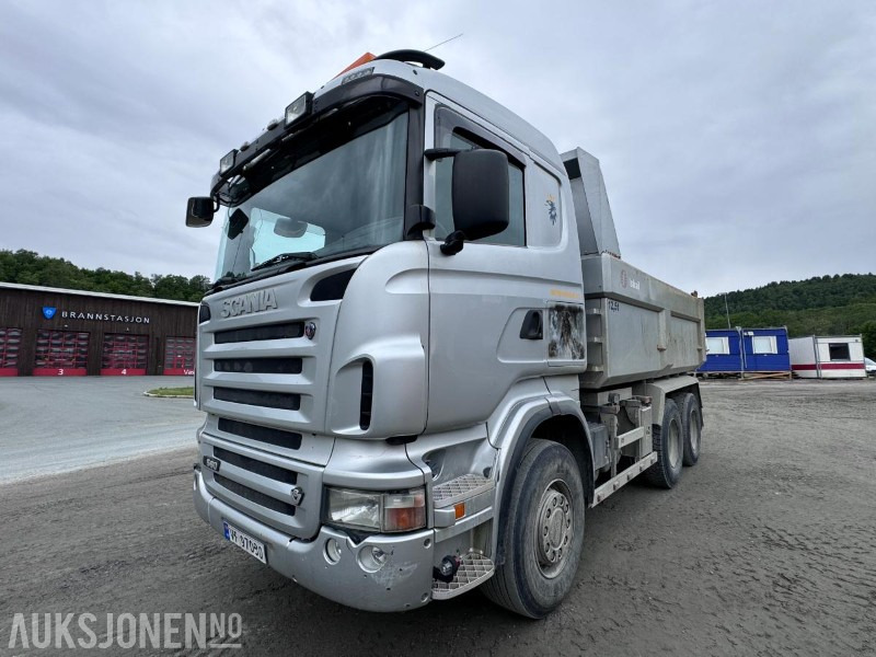 2008 Scania R-serie 560 Tippbil - 6x4 - Istrail påbygg - Navreduksjon - Akseltrykkfordeler - EU godkjent - Kravas automašīna pašizgāzējs: foto 1 2008 Scania R-serie 560 Tippbil - 6x4 - Istrail påbygg - Navreduksjon - Akseltrykkfordeler - EU godkjent - Kravas automašīna pašizgāzējs: foto 1