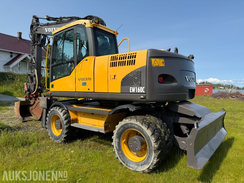 2008 Volvo EW160C hjulgraver m/ rotortilt og 3 skuffer - Ekskavators: foto 5 2008 Volvo EW160C hjulgraver m/ rotortilt og 3 skuffer - Ekskavators: foto 5