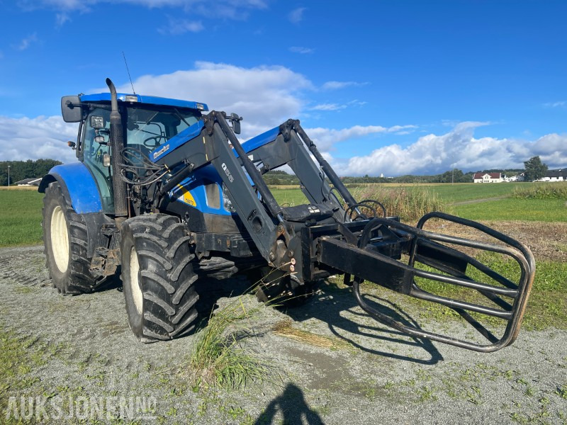 2009 New Holland T6070 - med frontlaster - Traktors: foto 2 2009 New Holland T6070 - med frontlaster - Traktors: foto 2