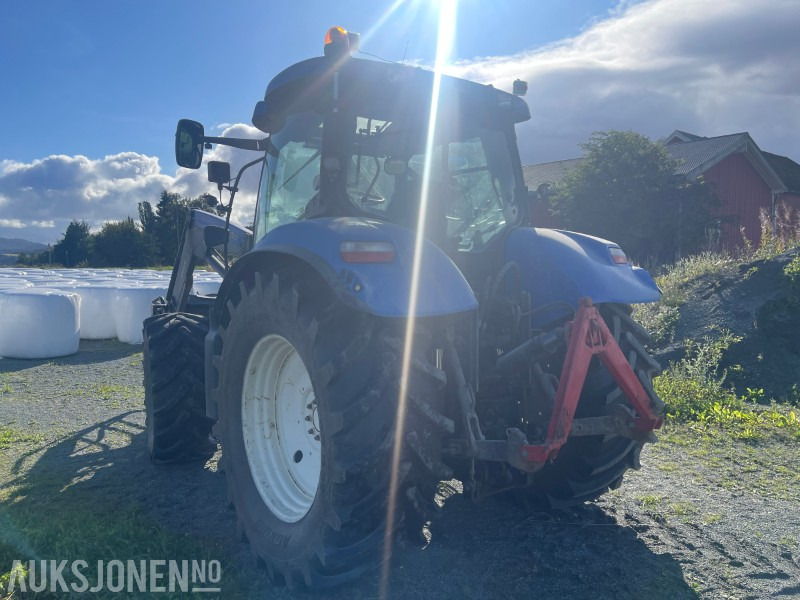 2009 New Holland T6070 - med frontlaster - Traktors: foto 3 2009 New Holland T6070 - med frontlaster - Traktors: foto 3