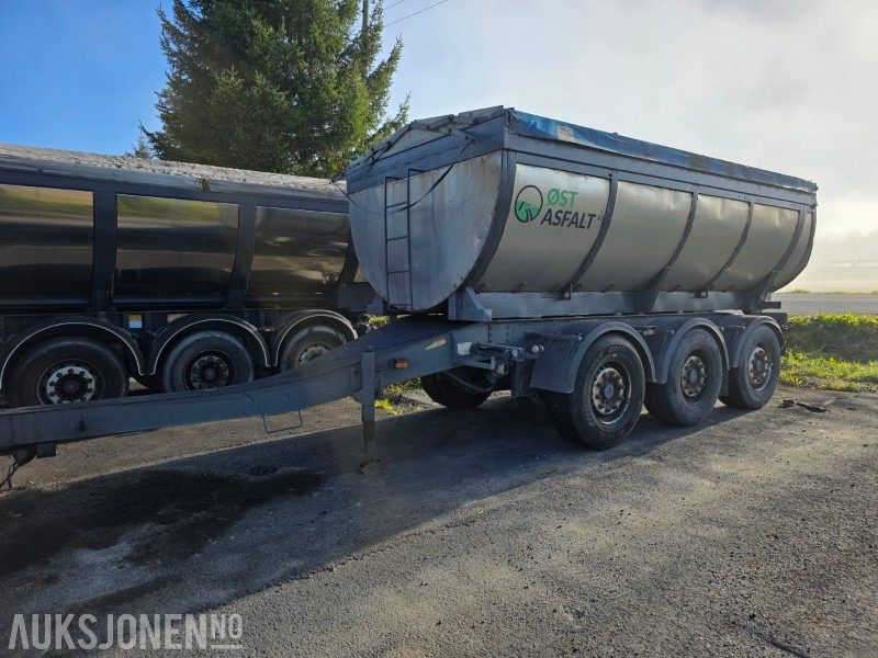 2009 Nor Slep PHV-24D asfalt henger 3 akslet - Piekabe pašizgāzējs: foto 1 2009 Nor Slep PHV-24D asfalt henger 3 akslet - Piekabe pašizgāzējs: foto 1