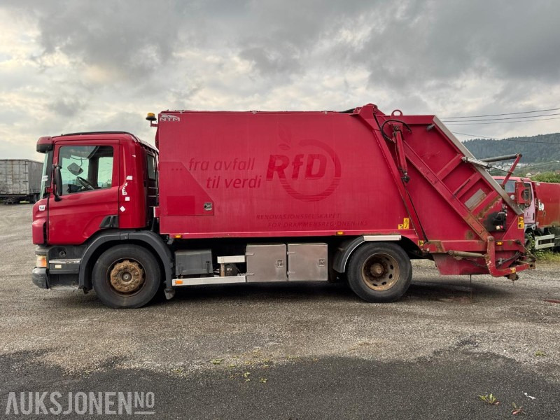 2009 Scania P-serie renovasjonsbil / NTM påbygg - Atkritumu vedējs: foto 2 2009 Scania P-serie renovasjonsbil / NTM påbygg - Atkritumu vedējs: foto 2