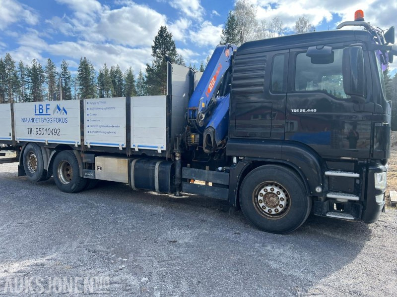 2010 MAN TGS 26.440 KRANBIL PM 22SP KRAN MED FJERNKONTROLL - Kravas auto ar manipulatoru: foto 4 2010 MAN TGS 26.440 KRANBIL PM 22SP KRAN MED FJERNKONTROLL - Kravas auto ar manipulatoru: foto 4