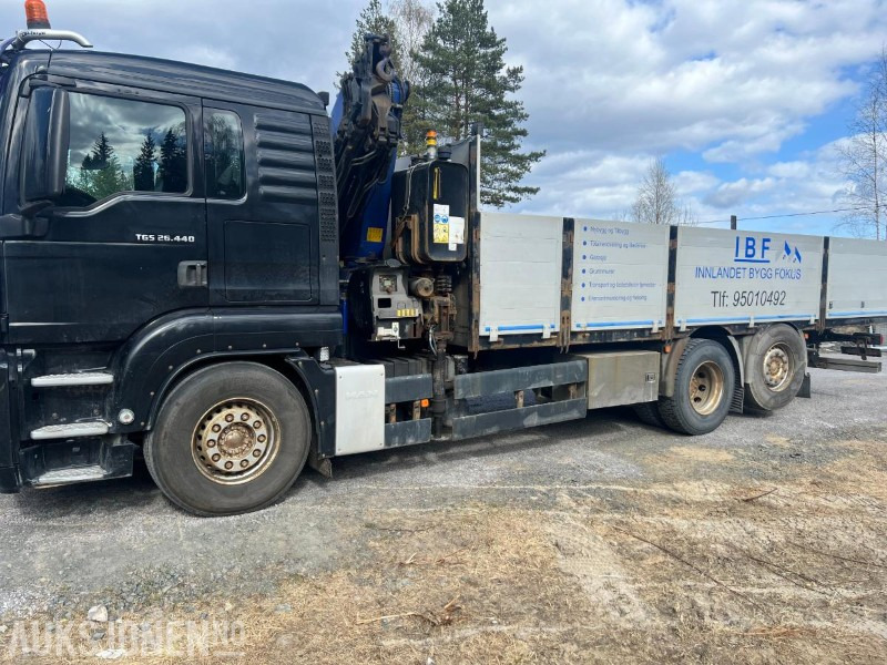 2010 MAN TGS 26.440 KRANBIL PM 22SP KRAN MED FJERNKONTROLL - Kravas auto ar manipulatoru: foto 5 2010 MAN TGS 26.440 KRANBIL PM 22SP KRAN MED FJERNKONTROLL - Kravas auto ar manipulatoru: foto 5