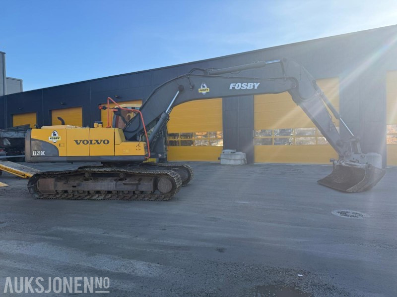 2010 Volvo EC210C BELTEGRAVER. - Ekskavators: foto 4 2010 Volvo EC210C BELTEGRAVER. - Ekskavators: foto 4