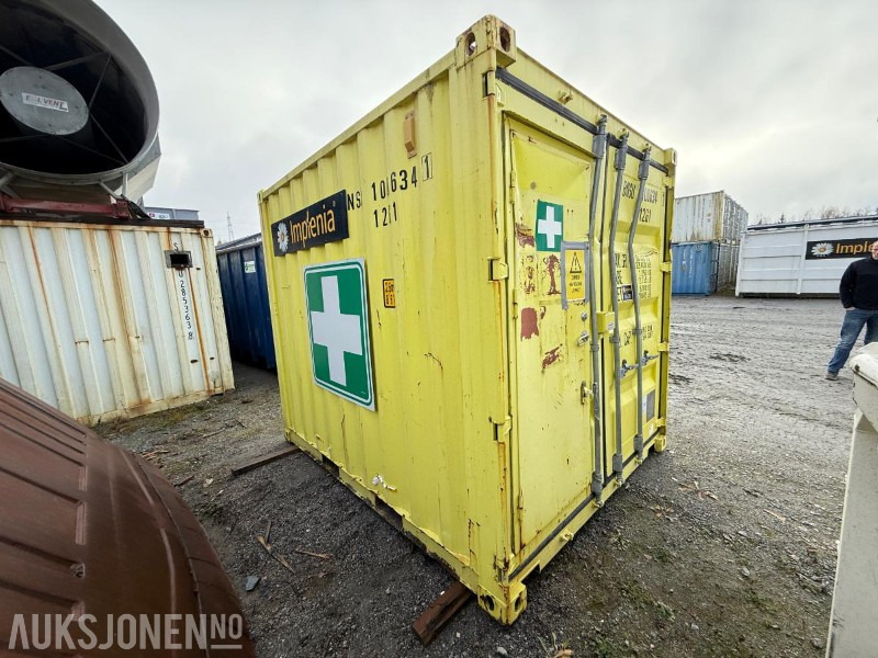 2011 10ft BNS HMS Container - Celtniecības maisītājs: foto 2 2011 10ft BNS HMS Container - Celtniecības maisītājs: foto 2