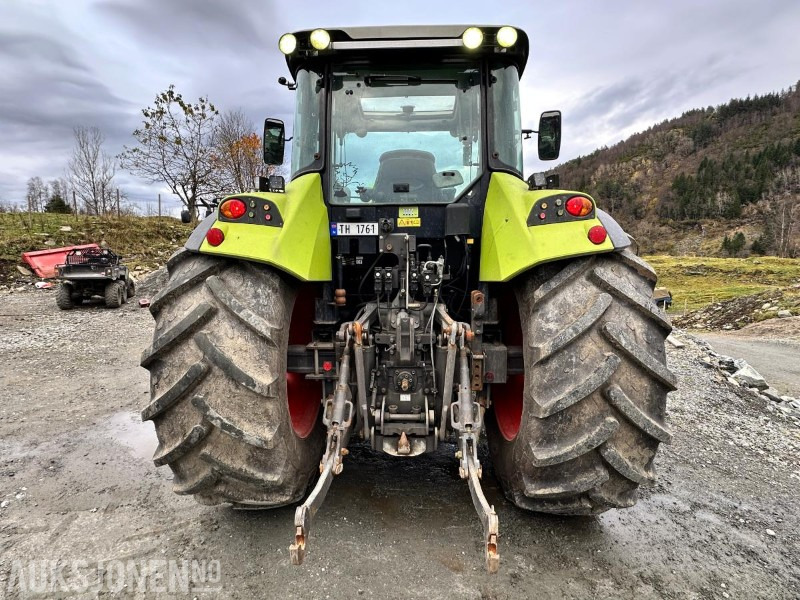 2011 Claas Arion 430 med FL100 frontlaster – 133 hk, nye dekk, kamera og hydraulisk redskapslås, 3755 timer - Traktors: foto 4 2011 Claas Arion 430 med FL100 frontlaster – 133 hk, nye dekk, kamera og hydraulisk redskapslås, 3755 timer - Traktors: foto 4