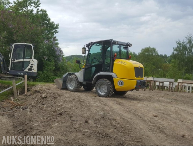 2012 KramerAllrad 350 Hjullaster - KUN 660 timer Mva-fri - Med original skuffe og pallegafler - Riteņu iekrāvējs: foto 3 2012 KramerAllrad 350 Hjullaster - KUN 660 timer Mva-fri - Med original skuffe og pallegafler - Riteņu iekrāvējs: foto 3