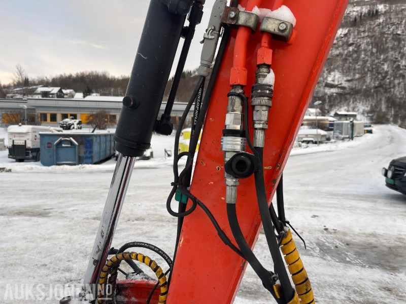 Ekskavators 2012 Kubota KX057-4 Gravemaskin med tiltrotator, tre skuffer, kun 4408 timer: foto 16