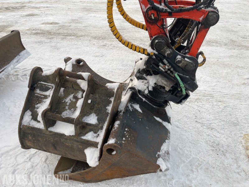 Ekskavators 2012 Kubota KX057-4 Gravemaskin med tiltrotator, tre skuffer, kun 4408 timer: foto 13