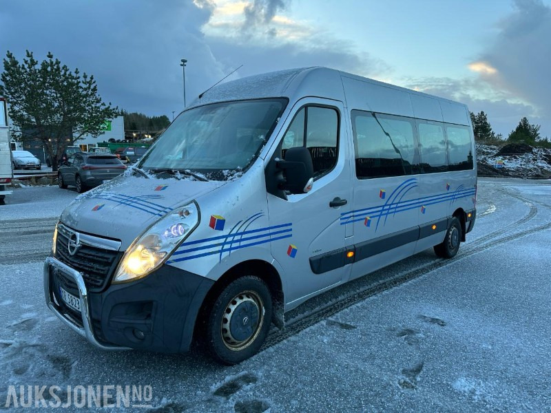 2012 Opel Movano, 15-seter minibuss, 171963km - Mikroautobuss, Pasažieru furgons: foto 1 2012 Opel Movano, 15-seter minibuss, 171963km - Mikroautobuss, Pasažieru furgons: foto 1