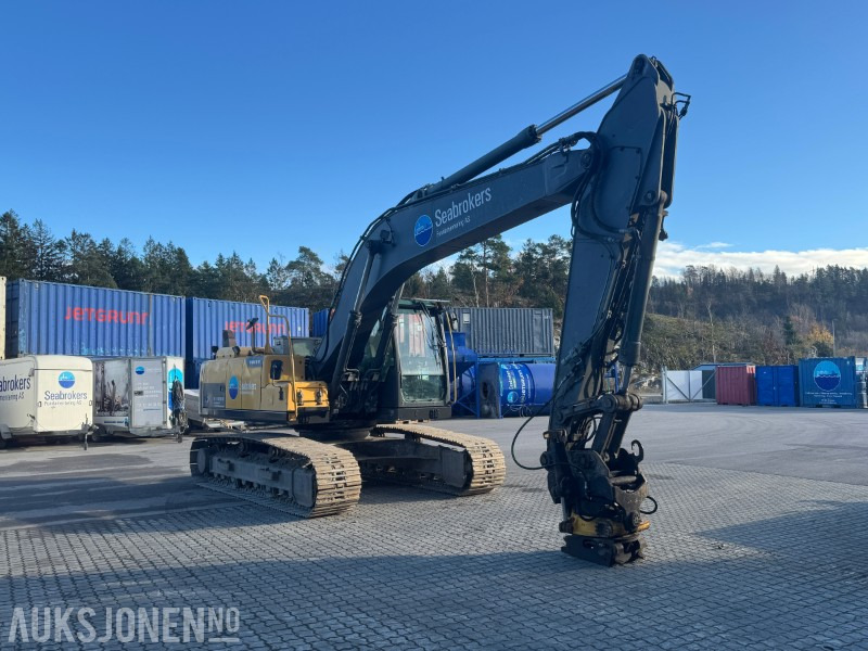 2012 Volvo EC220DL Beltegraver - Gravemaskin - Encon Tiltrotator - Pusseskuffe - Ekskavators: foto 4 2012 Volvo EC220DL Beltegraver - Gravemaskin - Encon Tiltrotator - Pusseskuffe - Ekskavators: foto 4