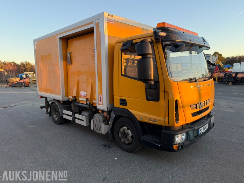 2013 Iveco Eurocargo 75E18 - Verkstedbil m/ Maxilift-kran & ZEPRO bakløfter - 148.000 km - Kravas automašīna ar slēgto virsbūvi: foto 4 2013 Iveco Eurocargo 75E18 - Verkstedbil m/ Maxilift-kran & ZEPRO bakløfter - 148.000 km - Kravas automašīna ar slēgto virsbūvi: foto 4