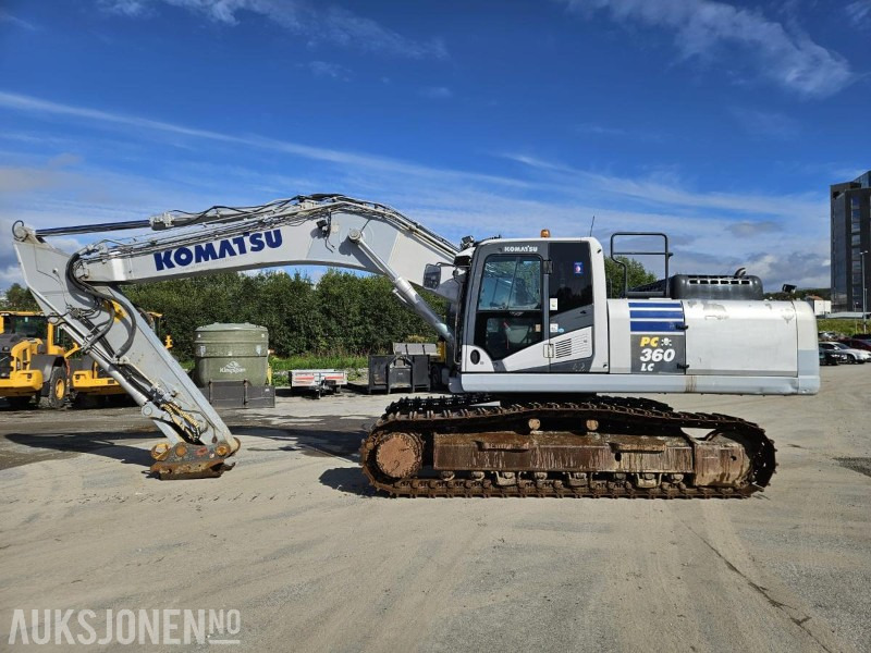 2013 Komatsu PC360LC-10 - Graveskuff - Sentralsmøring - HK - 9769T - Ekskavators: foto 1 2013 Komatsu PC360LC-10 - Graveskuff - Sentralsmøring - HK - 9769T - Ekskavators: foto 1