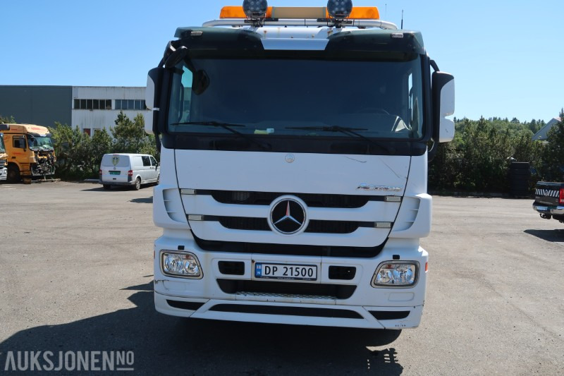 2013 Mercedes-Benz ACTROS 2536 med Palfinger PK165502 kran og baklift - Kravas auto ar manipulatoru: foto 2 2013 Mercedes-Benz ACTROS 2536 med Palfinger PK165502 kran og baklift - Kravas auto ar manipulatoru: foto 2
