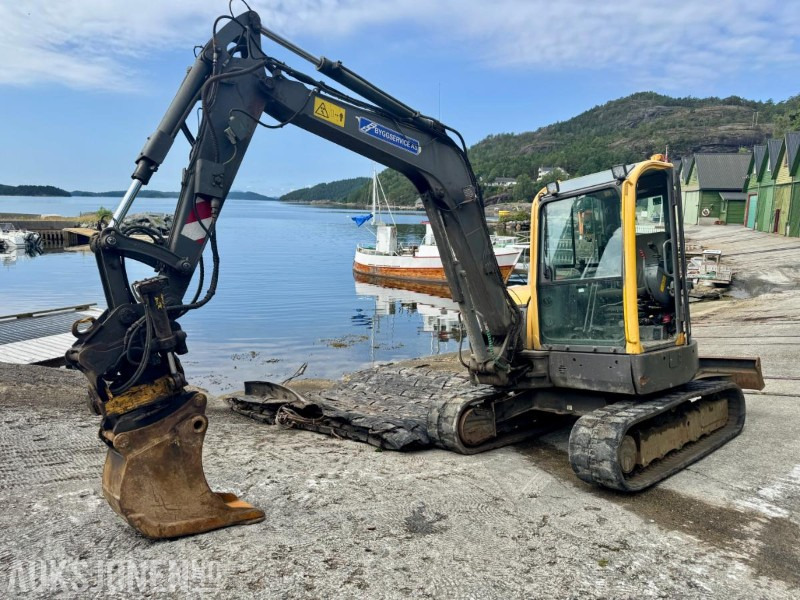 2013 Volvo ECR58 - Gravemaskin - Tiltrotator - 3. Skuffer - Sertifisert - Timer: 6477 - Mini-ekskavators: foto 1 2013 Volvo ECR58 - Gravemaskin - Tiltrotator - 3. Skuffer - Sertifisert - Timer: 6477 - Mini-ekskavators: foto 1