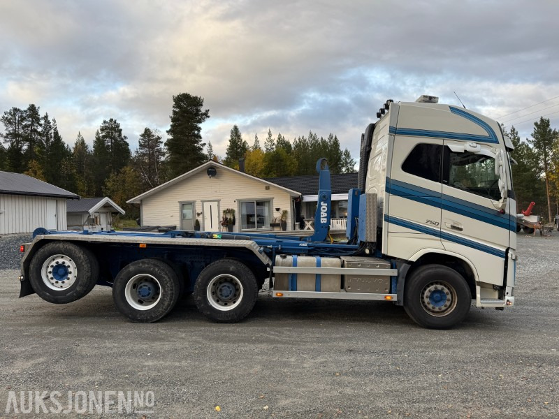 2013 Volvo FH16 750 8X4 - 430 000km - Krokbil - Kran hydraulikk - Brøyteplate - Pacēlājs ar āķi: foto 4 2013 Volvo FH16 750 8X4 - 430 000km - Krokbil - Kran hydraulikk - Brøyteplate - Pacēlājs ar āķi: foto 4