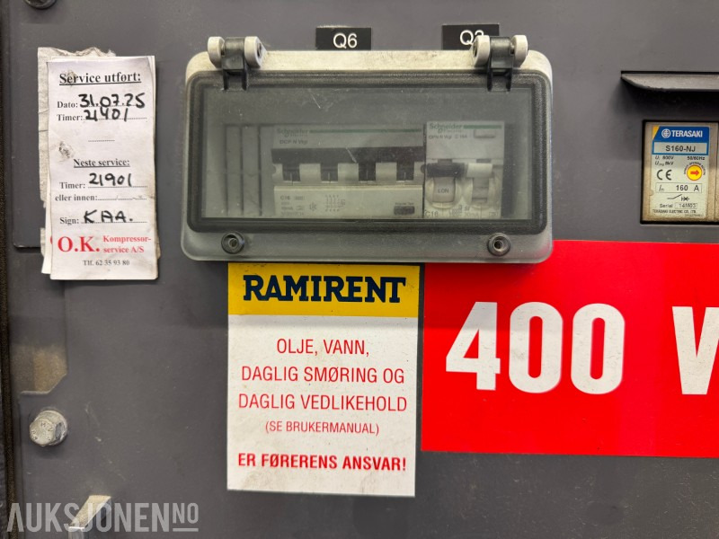 Celtniecības maisītājs 2014 Atlas Copco QAS100 AGGREGAT PÅ HENGER: foto 17