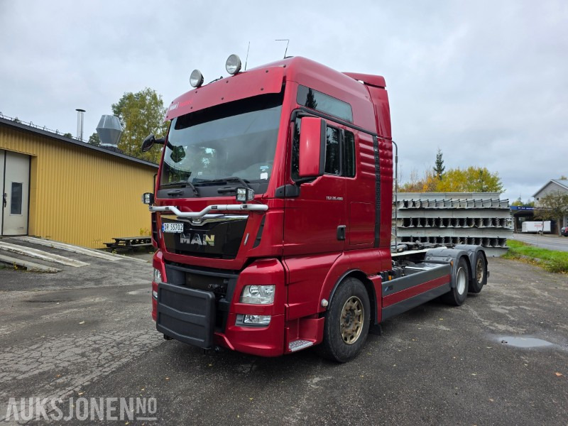 2014 MAN TGX 26.480 6X2-4 BL 18 T krok nylig EU godkjent - Pacēlājs ar āķi: foto 1 2014 MAN TGX 26.480 6X2-4 BL 18 T krok nylig EU godkjent - Pacēlājs ar āķi: foto 1