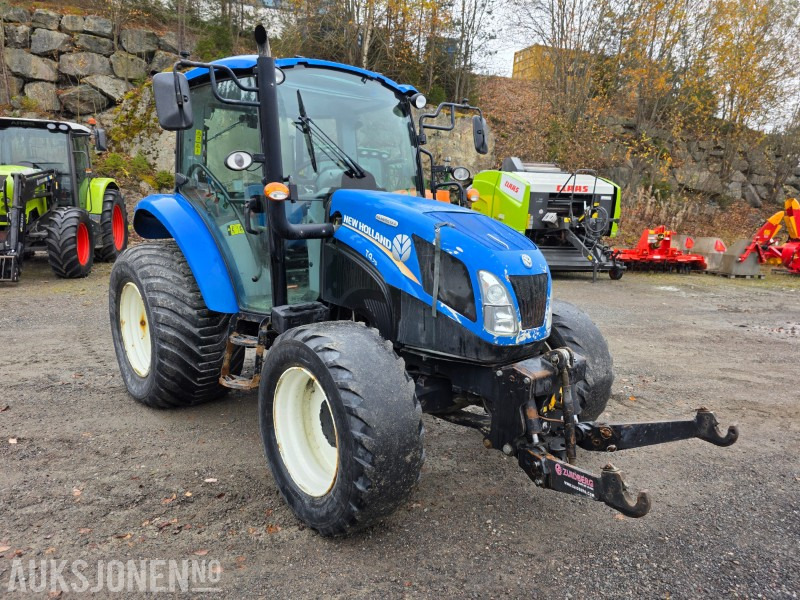 2014 New Holland T4.75 front hydraulikk P2 3600 timer - Traktors: foto 2 2014 New Holland T4.75 front hydraulikk P2 3600 timer - Traktors: foto 2