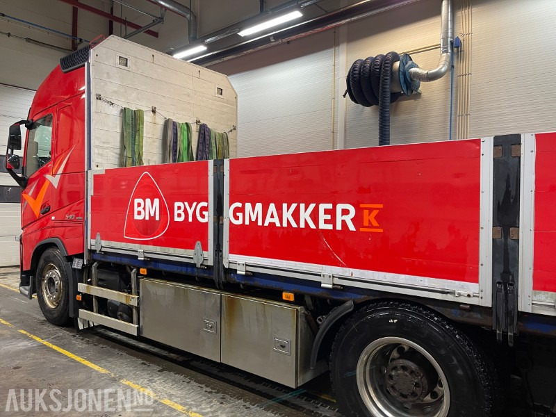 2014 Volvo FH540 6X2 Planbil med HMF 2120 kran, Eu godkjent til 31.05.2026 - Kravas auto ar manipulatoru: foto 3 2014 Volvo FH540 6X2 Planbil med HMF 2120 kran, Eu godkjent til 31.05.2026 - Kravas auto ar manipulatoru: foto 3