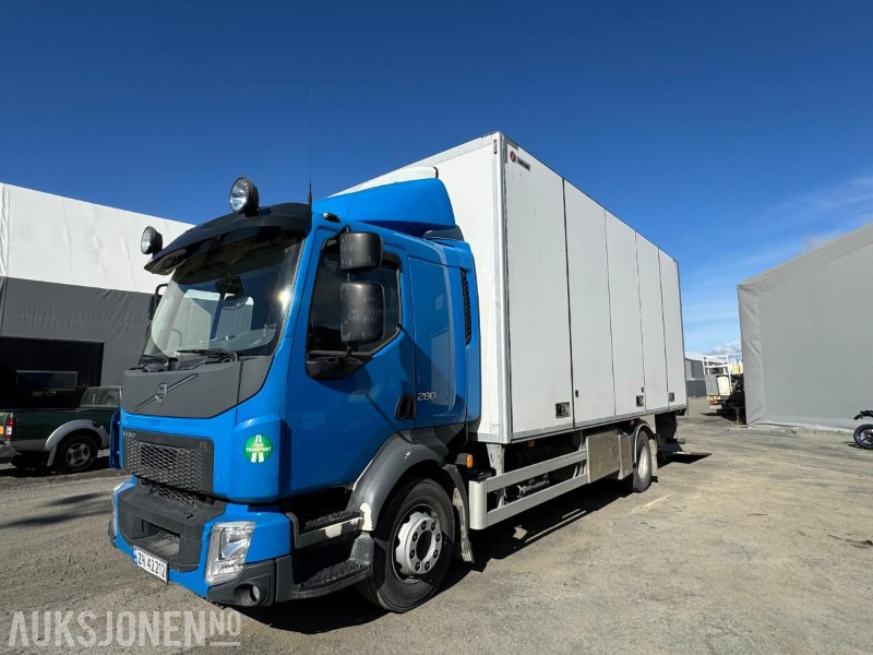 2014 Volvo FL280 4x2 Skapbil - Zepro 2T Bakløft - Varme i skap - Full åpning - Service - 130169KM - Kravas automašīna ar slēgto virsbūvi: foto 1 2014 Volvo FL280 4x2 Skapbil - Zepro 2T Bakløft - Varme i skap - Full åpning - Service - 130169KM - Kravas automašīna ar slēgto virsbūvi: foto 1