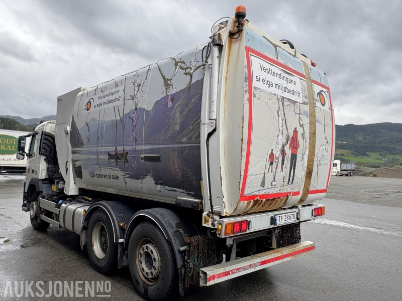 2014 Volvo FM420 EURO 6 sidelaster / komprimatorbil / renovasjonsbil - leveres med ny EU godkjenning - Atkritumu vedējs: foto 4 2014 Volvo FM420 EURO 6 sidelaster / komprimatorbil / renovasjonsbil - leveres med ny EU godkjenning - Atkritumu vedējs: foto 4